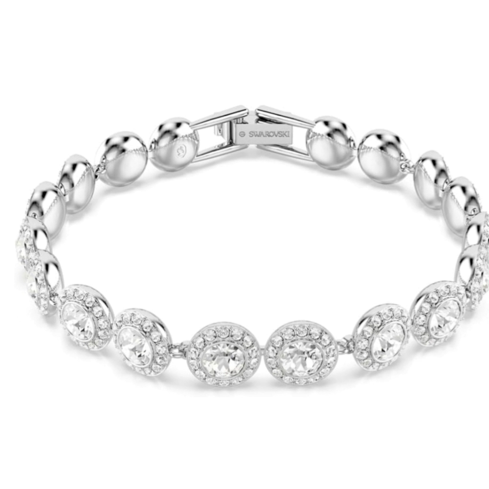 Special FREE GIFT❣️AUTHENTIC SWAROVSKI SILVER UNA ANGELIC BRACELET ONLY